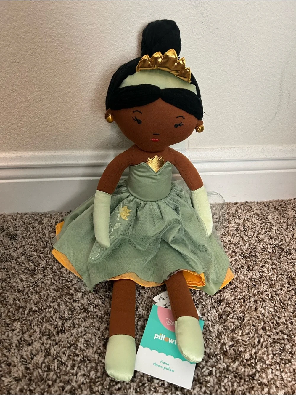 Disney Pillowfort Princess Tiana - 22”